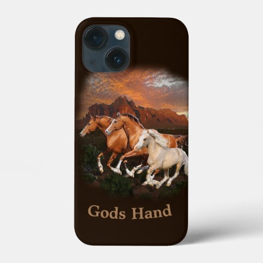 Arizona Wild paarden Case-Mate iPhone Case (Achterkant)