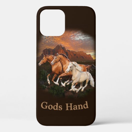 Arizona Wild paarden Case-Mate iPhone Case (Achterkant)
