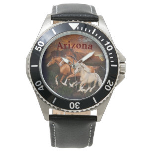 Arizona Wild paarden Horloge