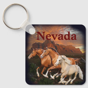 Arizona Wild paarden Sleutelhanger