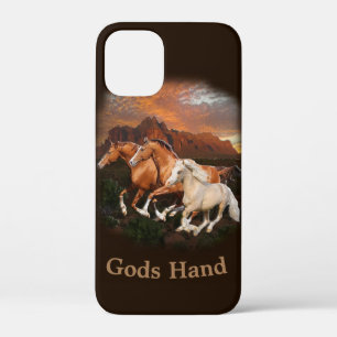 Arizona wilde paarden iPhone 12 mini hoesje