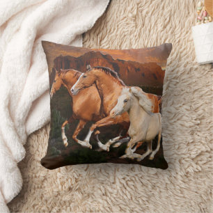 Arizona wilde paarden kussen