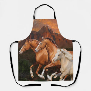 Arizona wilde paarden schort