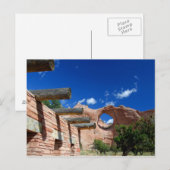 Arizona, Window Rock. Hoofdstad van de Navajo Briefkaart (Voorkant / Achterkant)