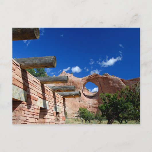 Arizona, Window Rock. Hoofdstad van de Navajo Briefkaart (Voorkant)