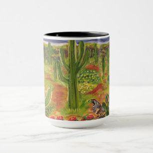 Arizona Woestijn Kunst Mok
