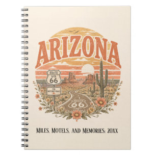 Arizona Woestijn Roadtrip Herinneringen Notitieboek
