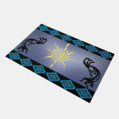 Arizona Zuidwest Sun Kokopelli Doormat Deurmat (Schuin)