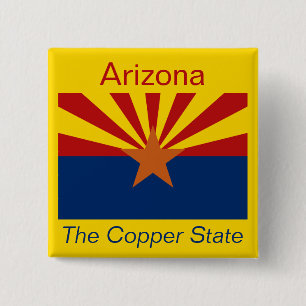 Arizonan Flag Button