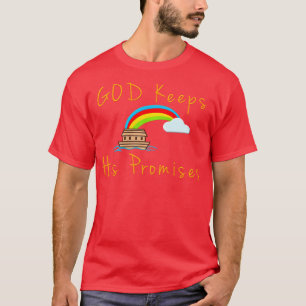 Ark en Rainbow God houdt zijn beloften aan Noah Re T-shirt