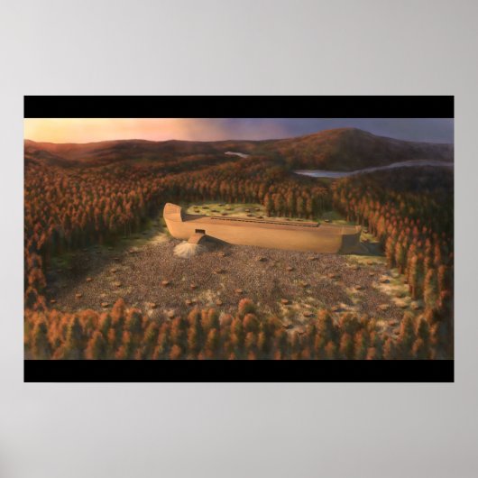 Ark Panorama - Noachs Ark Poster (Voorkant)