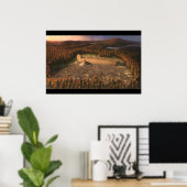Ark Panorama - Noachs Ark Poster (Thuiskantoor)