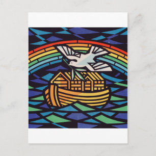 Ark van Noach met Heilige Geest Briefkaart