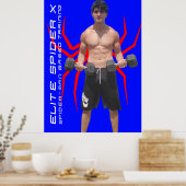 Arkady Efron Elite Spider X-Poster Poster (Keuken)