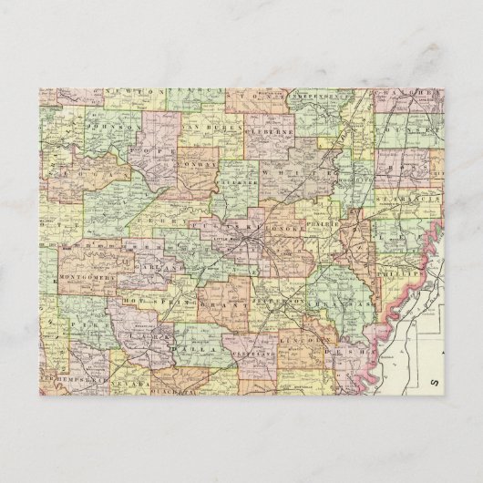 Arkansas 6 briefkaart (Voorkant)