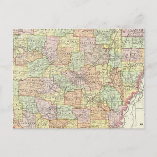 Arkansas 6 briefkaart