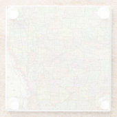 Arkansas 6 glazen onderzetter (Achterkant)