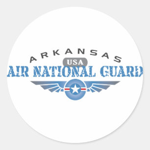 Arkansas Air National Guard Ronde Sticker
