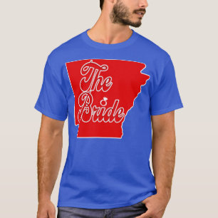 Arkansas Bruid Bachelorette Feest T-Shirt Ontwerp