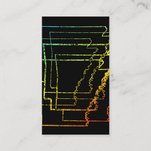 arkansas chill blur visitekaartje (Voorkant)