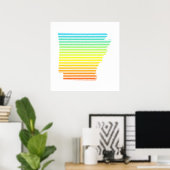arkansas chill fade poster (Thuiskantoor)
