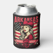 Arkansas Cowgirl Blikjeskoeler (Blikje Voorkant)