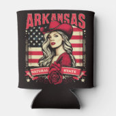 Arkansas Cowgirl Blikjeskoeler (Achterkant)