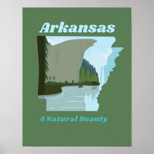 Arkansas: Een natuurlijke schoonheid Poster
