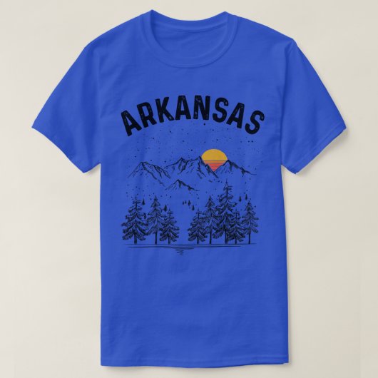 Arkansas Etat Vintage Retro TShirt (Design devant)