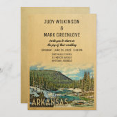 Arkansas Faire-part de mariage Nature Extérieure (Devant / Derrière)
