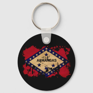 Arkansas Flag Sleutelhanger
