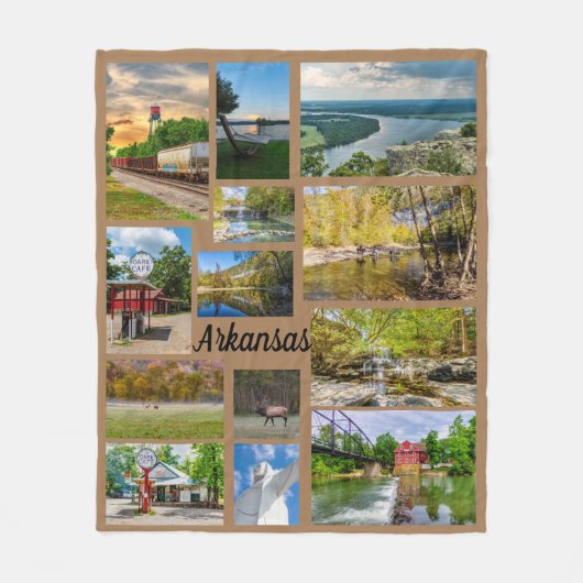 Arkansas Fleece Deken (Voorkant)