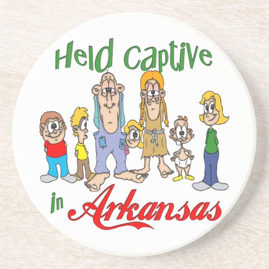 Arkansas Funny Trailer Park Dessous de verre Sands (Devant)