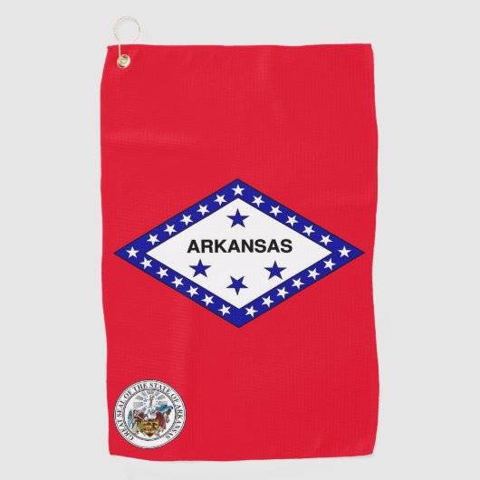 Arkansas Golfhanddoek (Voorkant)