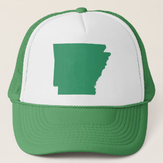 Arkansas Green State Snap Back Mesh Trucker Hat Pet