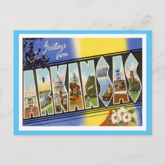 Arkansas Greetings uit de VS Briefkaart