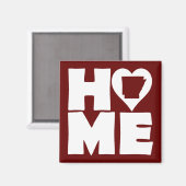 Arkansas Home Heart State Fridge Magnet Magneet (Voorkant / Achterkant)