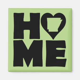 Arkansas Home Heart State Koelkastmagneet Magneet