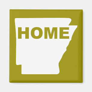 Arkansas Home weg van State Fridge Magnet Magneet