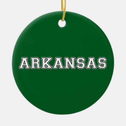 Arkansas Keramisch Ornament (Voorkant)
