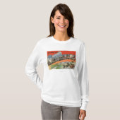 Arkansas (Landscape Scene) - Grote letter T-shirt (Voorkant volledig)