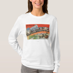 Arkansas (Landscape Scene) - Grote letter T-shirt