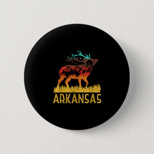 Arkansas - liefde natuur vintage wandelen 70s 80s  ronde button 5,7 cm