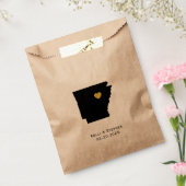 Arkansas Mariage Favor Traiter Sacs Papier Sacs Ca (Scellé)