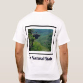 Arkansas: Natuurlijke staat T-shirt (Achterkant)
