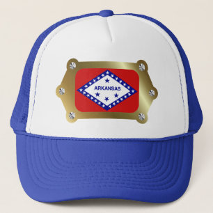 Arkansas omlijst Vlag Pet