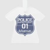 Arkansas Police Department Shield 01 Ornament (achterkant)