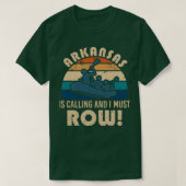 Arkansas rafting t-shirt (Design voorkant)