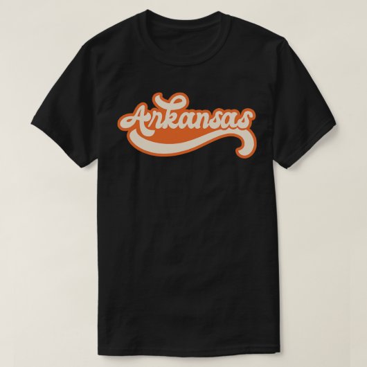 Arkansas Retro TShirt 1 (Design voorkant)