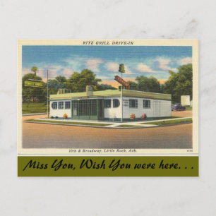 Arkansas, Ritz Grill Drive-in Briefkaart